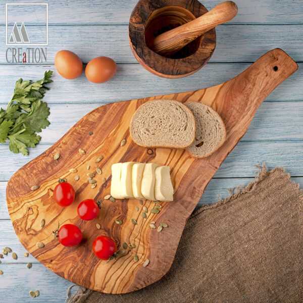 Rustic Charm Cutting Board - Handmade Premium Wood Chopping Block